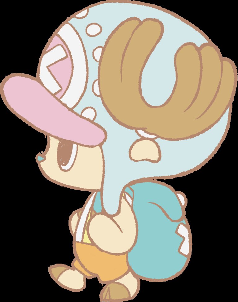 Dibujo de Chopper andando